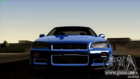 Nissan Skyline R34 Drift pour GTA San Andreas