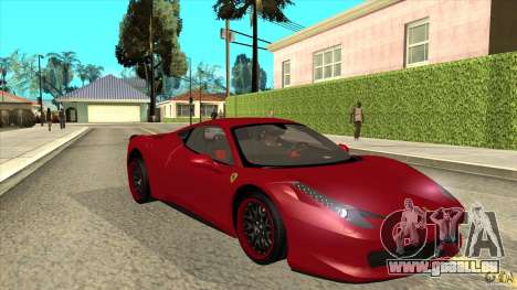 Ferrari 458 Italia Hamann pour GTA San Andreas