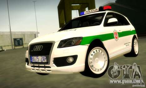 Audi Q5 TDi - Policija pour GTA San Andreas