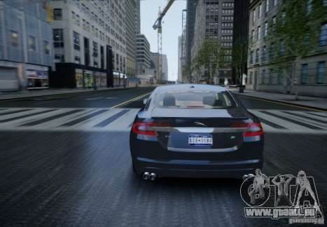 Jaguar XFR 2010 V.2.0 pour GTA 4