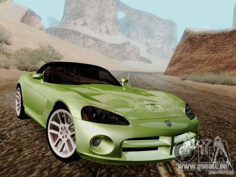 Dodge Viper SRT-10 Roadster pour GTA San Andreas