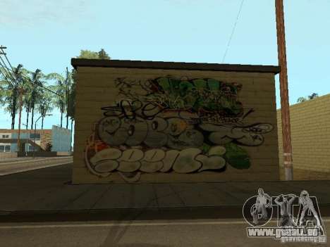 Los Santos City graffiti légendes v1 pour GTA San Andreas