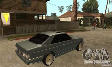 Mercedes-Benz 560 sec w126 1991 pour GTA San Andreas