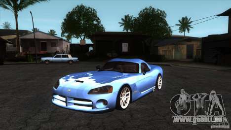 Dodge Viper SRT10 Stock pour GTA San Andreas