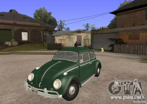 Volkswagen Beetle 1963 pour GTA San Andreas