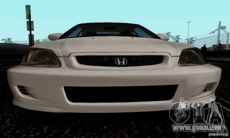 Honda Civic 1999 Si Coupe pour GTA San Andreas