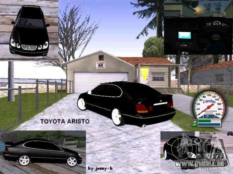 TOYOTA ARISTO 2001 Jahr für GTA San Andreas