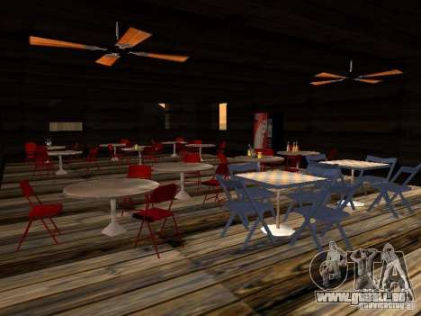 Nouvelle plage bar Vérone pour GTA San Andreas