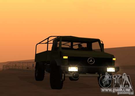 Mercedes-Benz Unimog pour GTA San Andreas