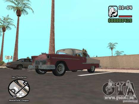 1955 Chevy Belair Sports Coupe pour GTA San Andreas