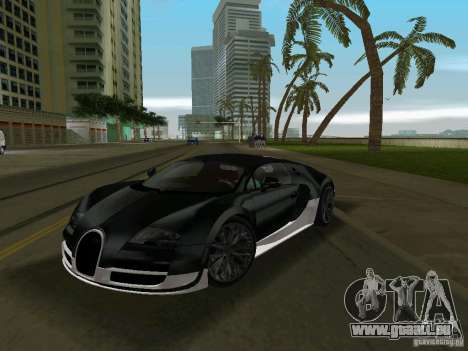Bugatti Veyron Extreme Sport pour GTA Vice City