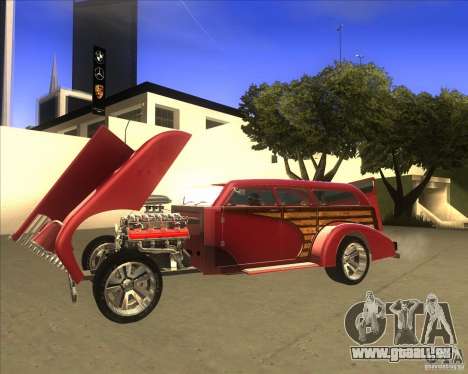 Custom Woody Hot Rod pour GTA San Andreas