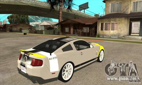 Ford Shelby GT500 Supersnake 2010 für GTA San Andreas