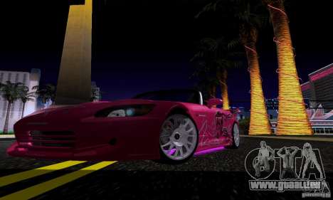 Honda S2000 The Fast and the Furious 2 pour GTA San Andreas