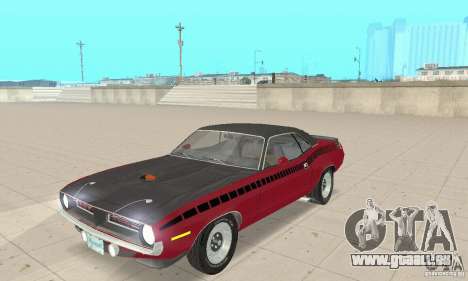 Plymouth Cuda AAR 340 1970 für GTA San Andreas