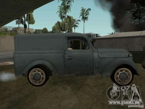 Le véhicule de la seconde guerre mondiale pour GTA San Andreas