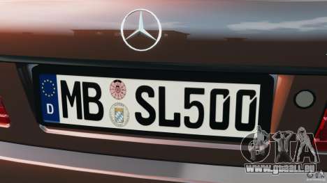 Mercedes-Benz SL 500 AMG 1995 [Final] pour GTA 4