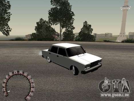 VAZ 2107 BPAN pour GTA San Andreas