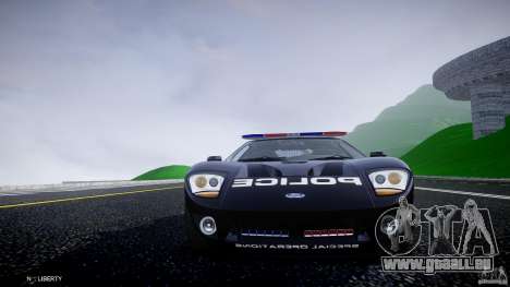 Ford GT1000 Hennessey Police 2006 [EPM][ELS] pour GTA 4