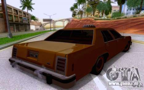 Ford Crown  Victoria LTD 1985 taxi pour GTA San Andreas