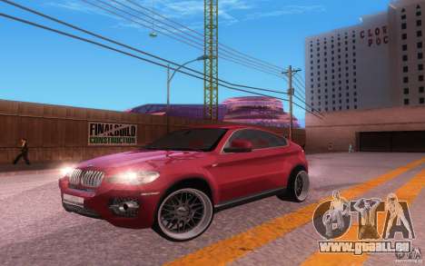 BMW X6 Tuning pour GTA San Andreas