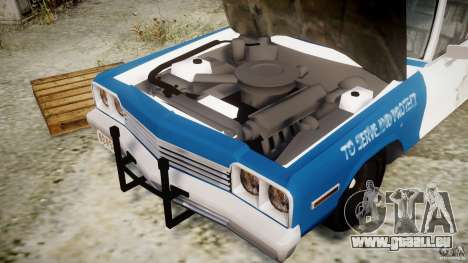 Dodge Monaco 1974 (bluesmobile) pour GTA 4