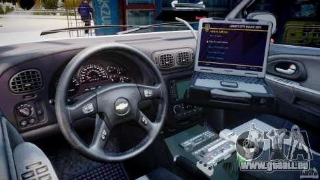 Chevrolet Trailblazer Police V1.5PD [ELS] pour GTA 4