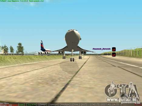 Concorde [FINAL VERSION] für GTA San Andreas