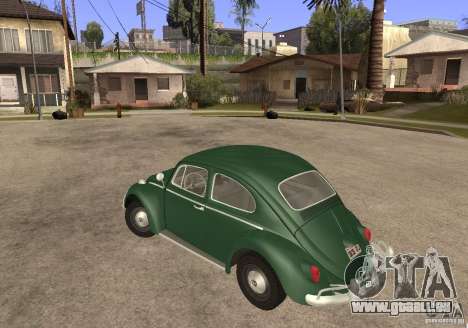 Volkswagen Beetle 1963 pour GTA San Andreas