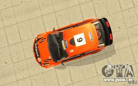 Ford Focus RS WRC 08 für GTA San Andreas