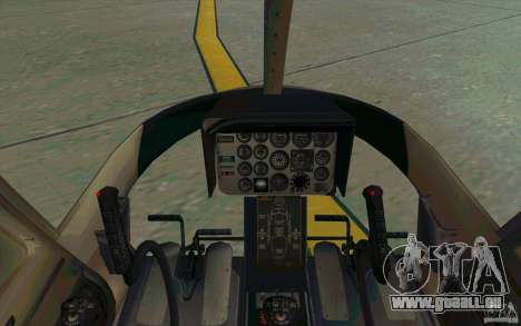 Bell 206 B Police texture2 pour GTA San Andreas