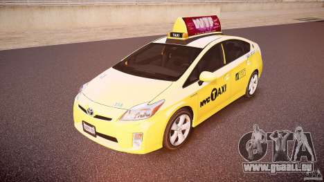 Toyota Prius NYC Taxi 2011 pour GTA 4