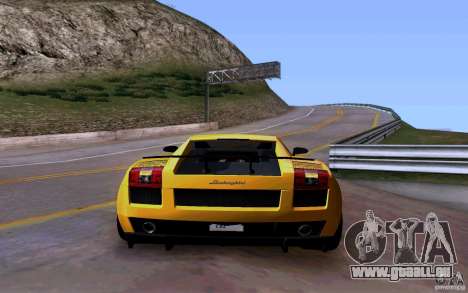 Lamborghini Gallardo Superleggera pour GTA San Andreas