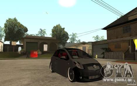 Toyota Yaris II Custom pour GTA San Andreas