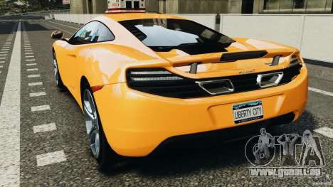 McLaren MP4-12C v1.0 [EPM] pour GTA 4