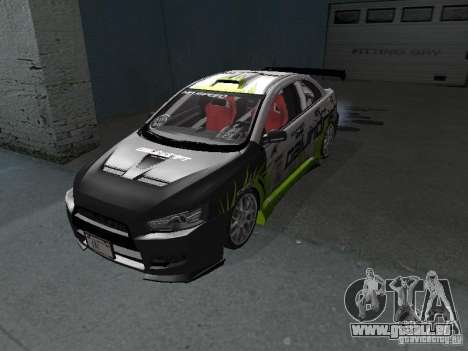 Mitsubishi Evolution X Stock-Tunable für GTA San Andreas