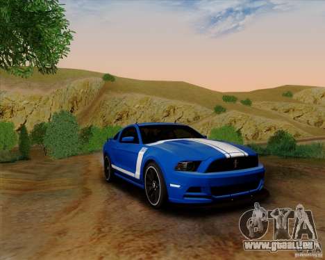 Ford Mustang Boss 302 für GTA San Andreas