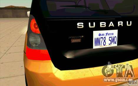 Subaru Forester Cross Sport 2005 für GTA San Andreas