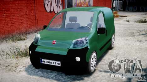 Fiat Fiorino 2008 Van pour GTA 4