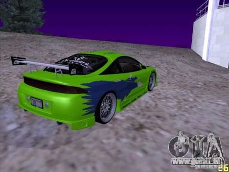 Mitsubishi Eclipse 1998 - FnF für GTA San Andreas