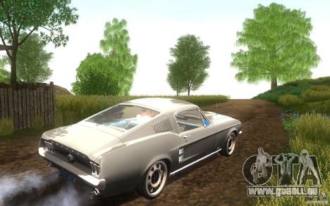 Ford Mustang 1967 American tuning für GTA San Andreas