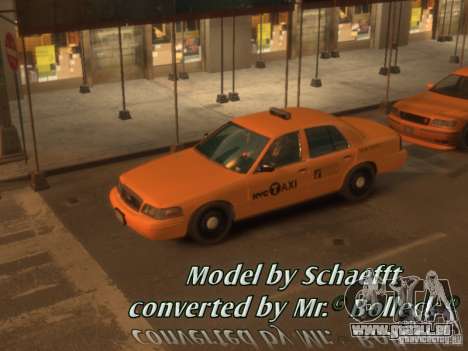 Ford Crown Victoria Taxi pour GTA 4