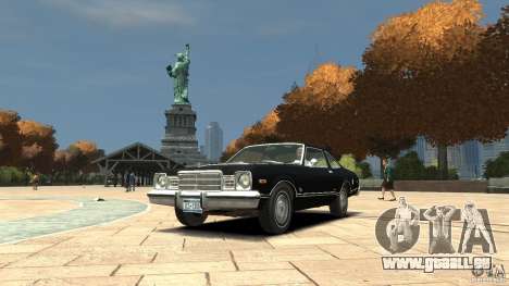 Plymouth Volare Coupe 1977 pour GTA 4