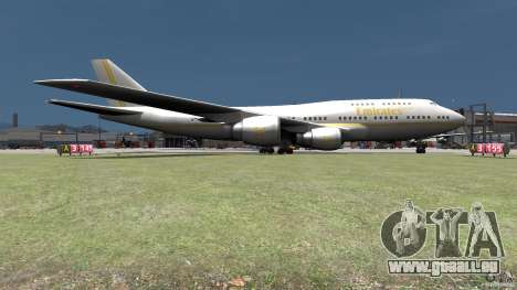 Real Emirates Airplane Skins Gold pour GTA 4