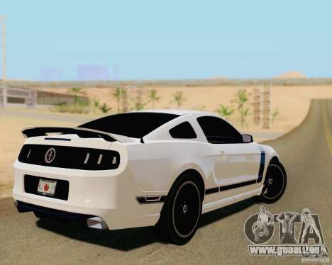 Ford Mustang Boss 302 2013 pour GTA San Andreas