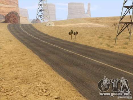 HQ Country Desert v1.3 für GTA San Andreas