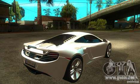 McLaren MP4 12c für GTA San Andreas