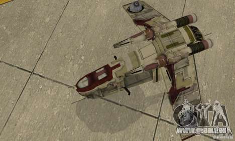 République Gunship de Star Wars pour GTA San Andreas