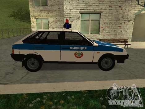 VAZ 2109 Police pour GTA San Andreas