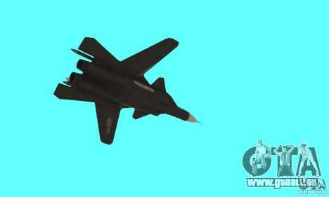 Su-47 « berkut » Anime pour GTA San Andreas